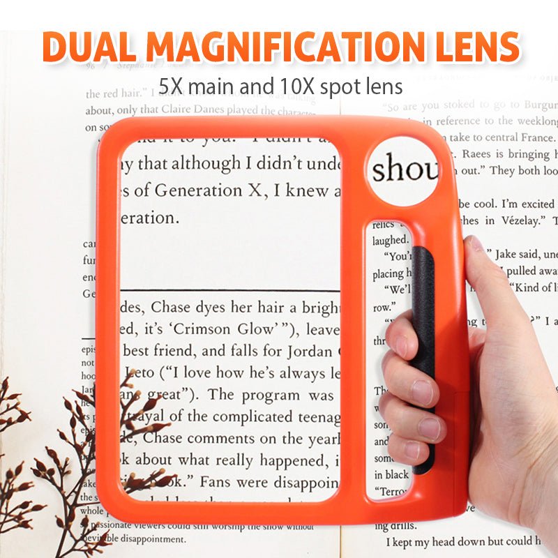 Raven Magnifying Glass | Rechargeable LED with 3 Light Modes - Hartwella