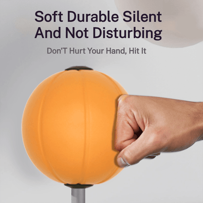 ReflexPro Punching Bag | Adjustable Height, Portable Design - Hartwella