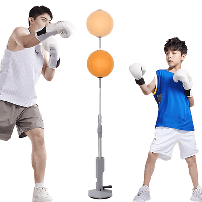 ReflexPro Punching Bag | Adjustable Height, Portable Design - Hartwella