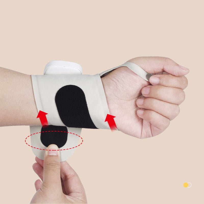 RelaX Wrist Massager | Rechargeable, Adjustable, 8 Massage Modes - Hartwella