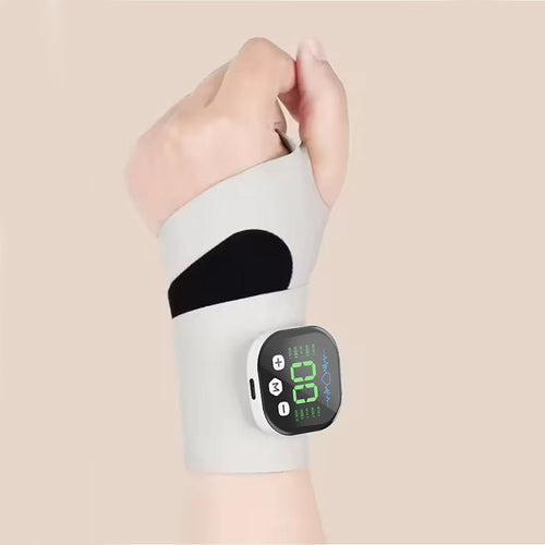 RelaX Wrist Massager | Rechargeable, Adjustable, 8 Massage Modes - Hartwella
