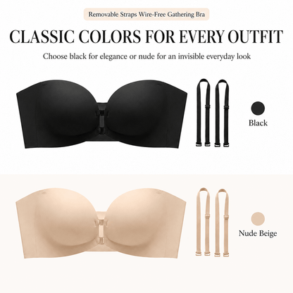 Rema Bra | Removable Straps, Wire-Free Comfort - Hartwella