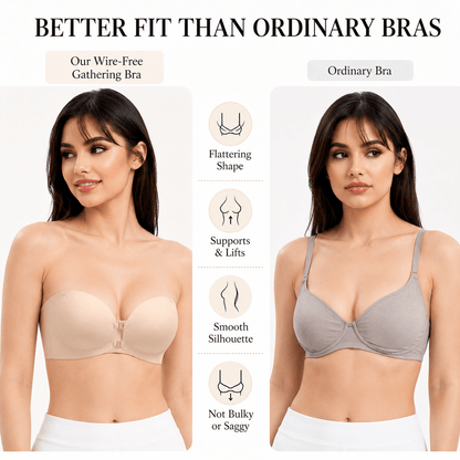 Rema Bra | Removable Straps, Wire-Free Comfort - Hartwella