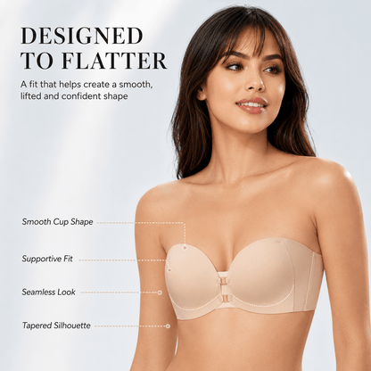 Rema Bra | Removable Straps, Wire-Free Comfort - Hartwella