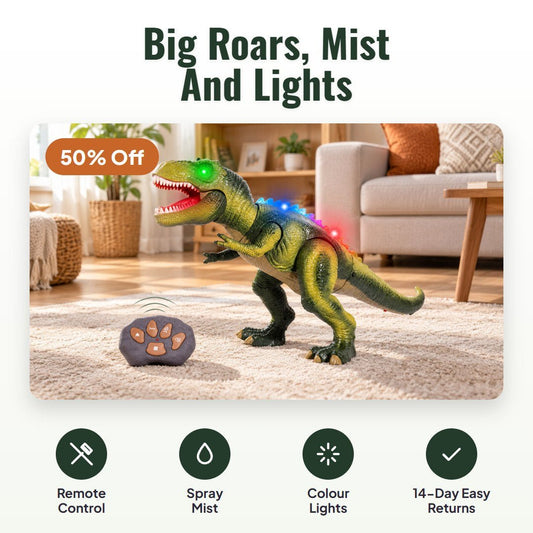 Rexlo™ Remote Control Walking T-Rex - Hartwella