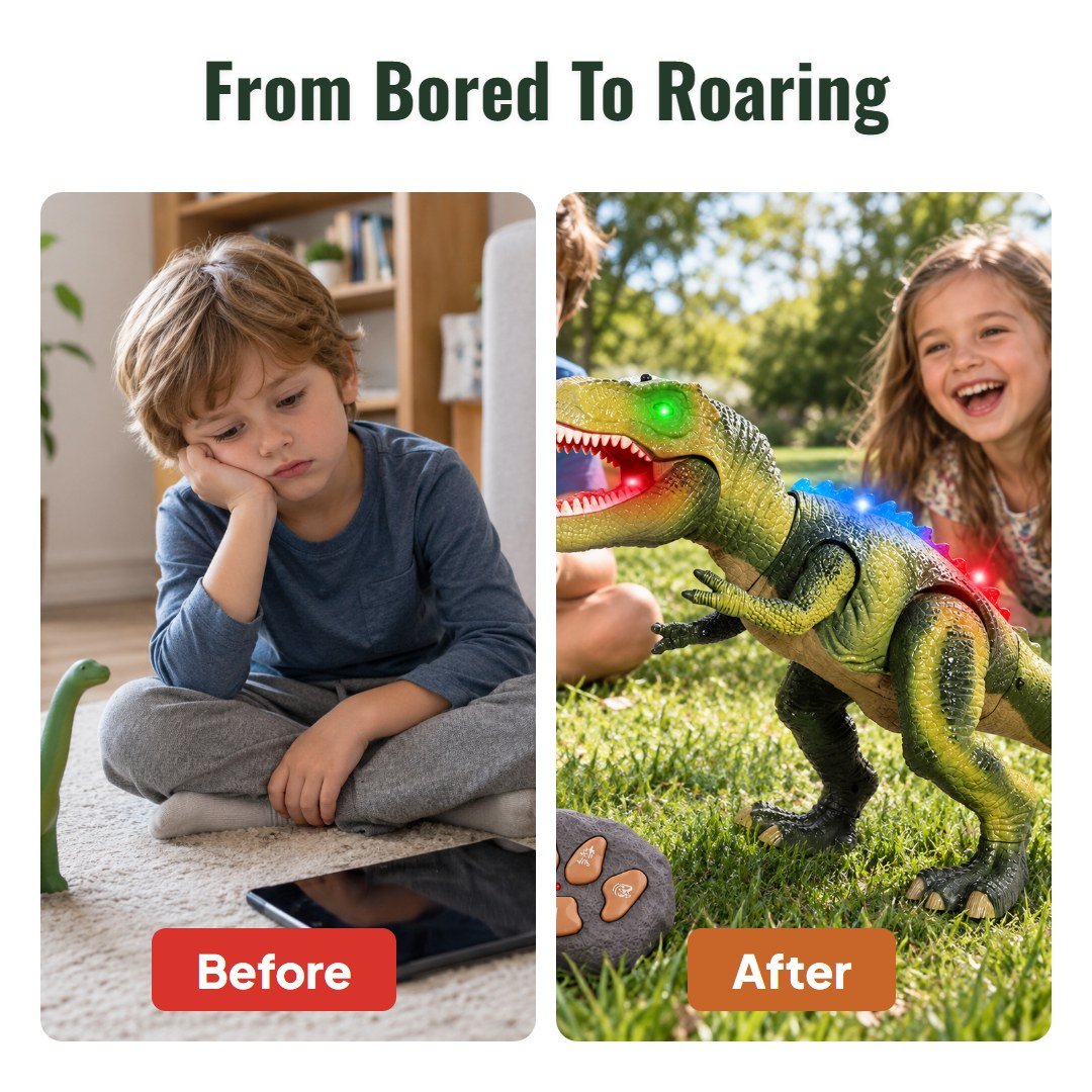 Rexlo™ Remote Control Walking T-Rex