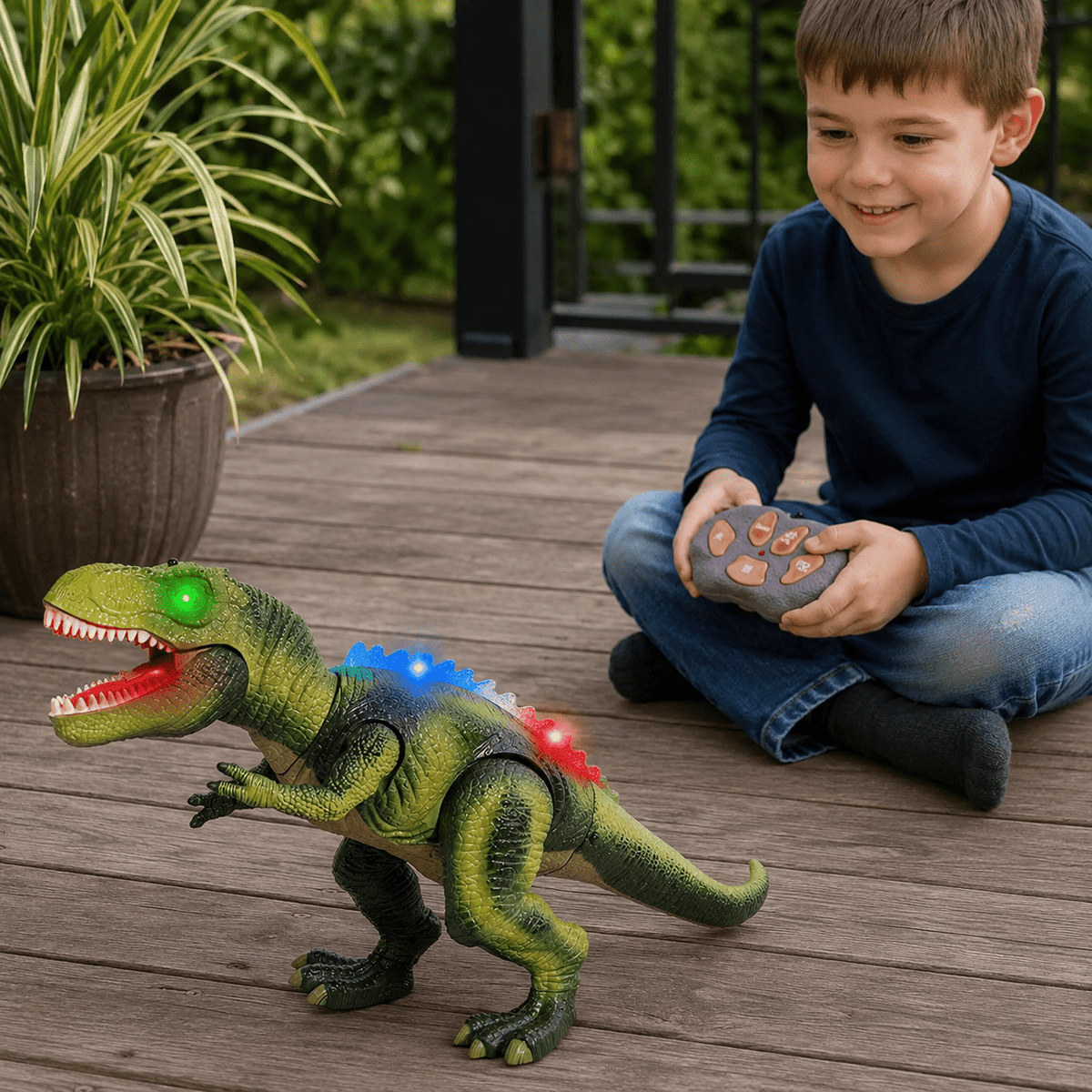 Rexlo™ Remote Control Walking T-Rex - Hartwella