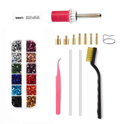Rhinestone Sparkle Kit | 7 - in - 1 Hotfix Applicator Set - Hartwella
