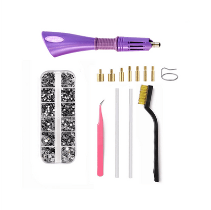 Rhinestone Sparkle Kit | 7 - in - 1 Hotfix Applicator Set - Hartwella