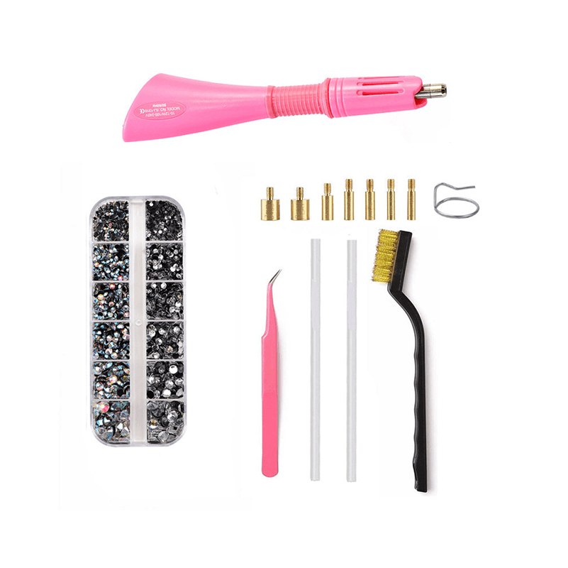 Rhinestone Sparkle Kit | 7 - in - 1 Hotfix Applicator Set - Hartwella