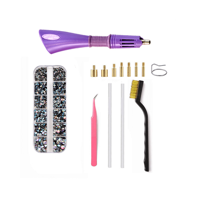 Rhinestone Sparkle Kit | 7 - in - 1 Hotfix Applicator Set - Hartwella