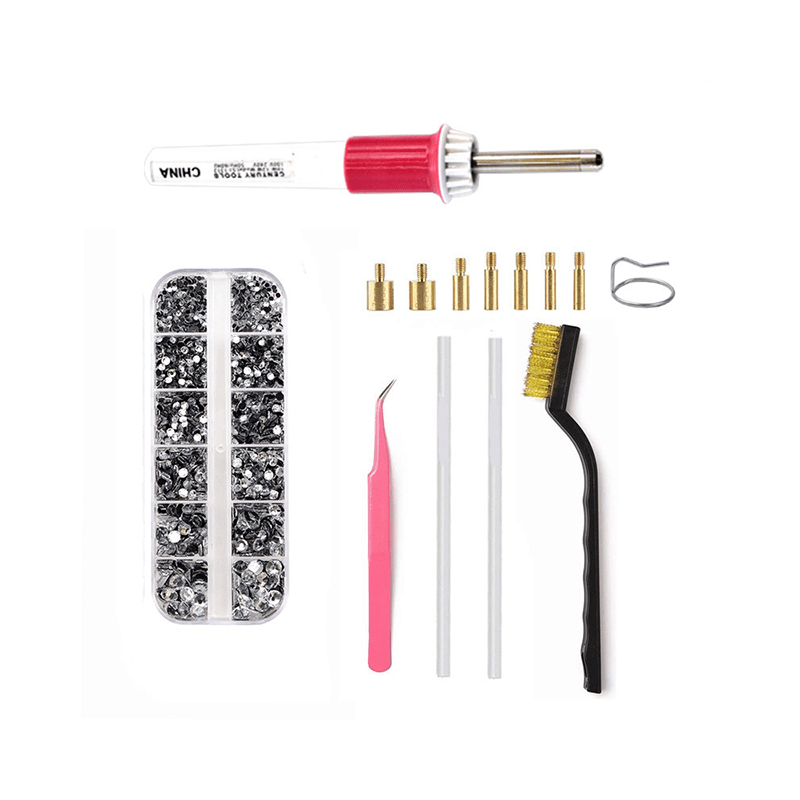 Rhinestone Sparkle Kit | 7 - in - 1 Hotfix Applicator Set - Hartwella