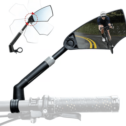 Rider Bicycle Mirror | 360° Adjustable Rear View for Handlebars - Hartwella