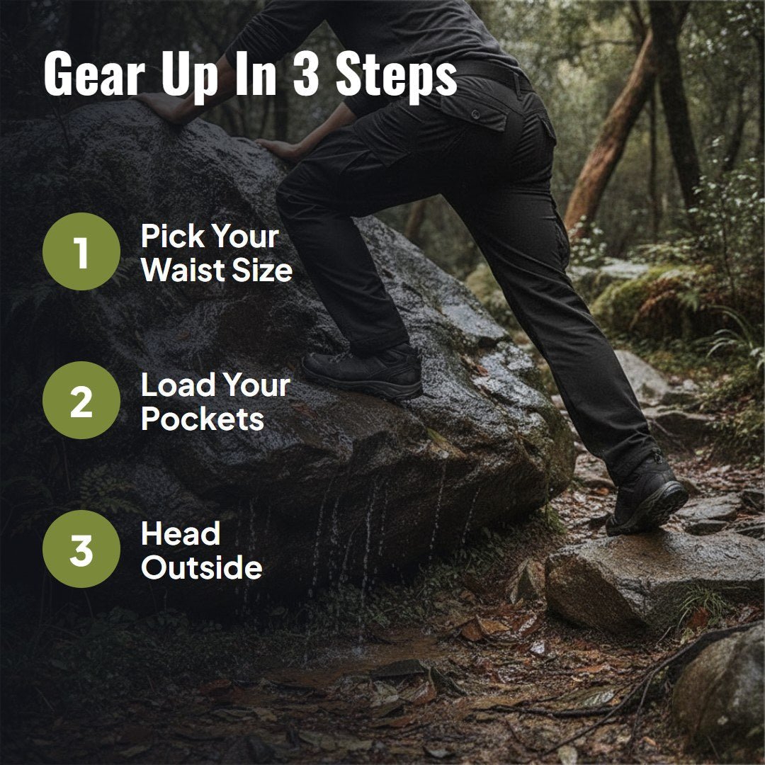 Ridgeon™ Tactical Waterproof Cargo Pants