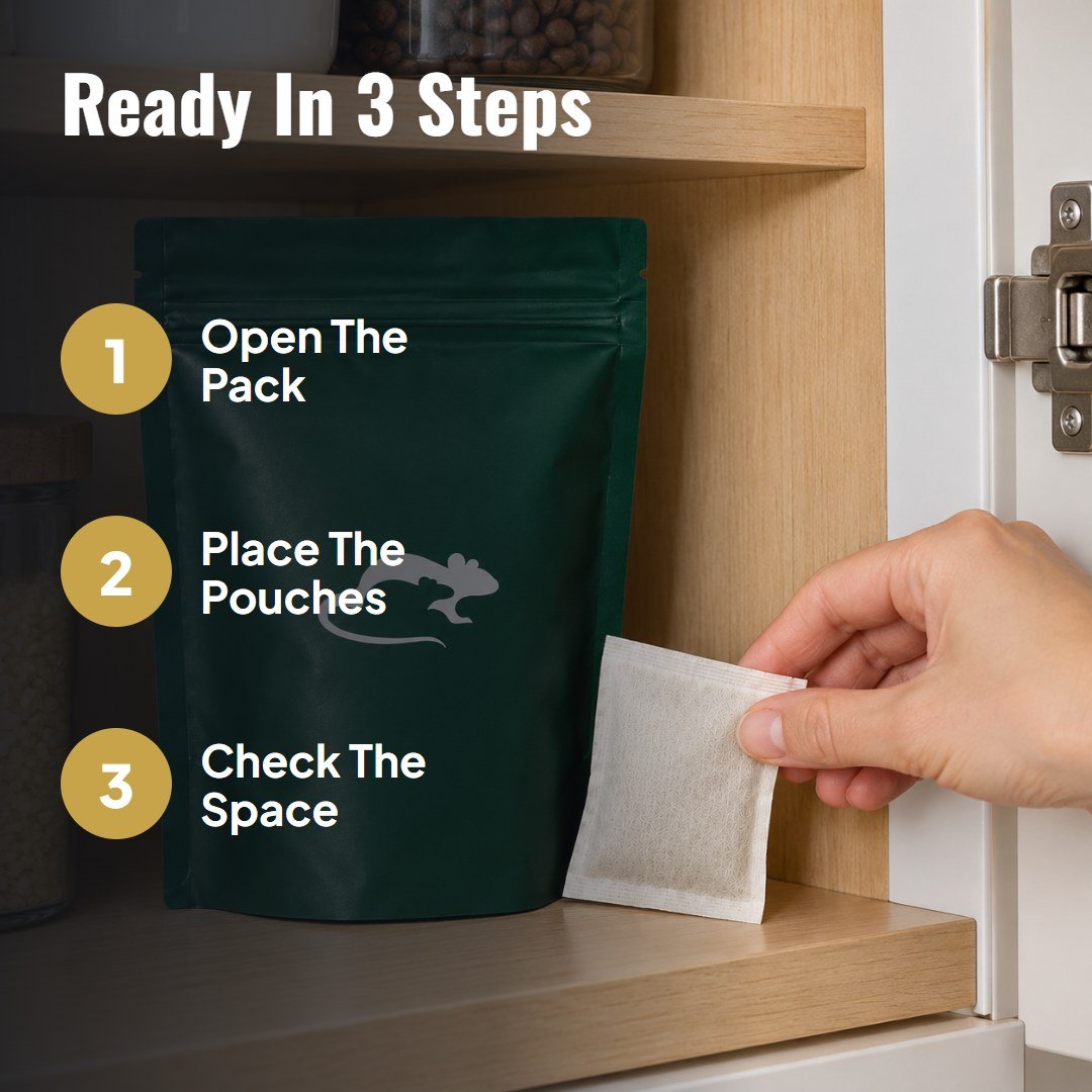 Ridova™ Mouse Repellent Pouches
