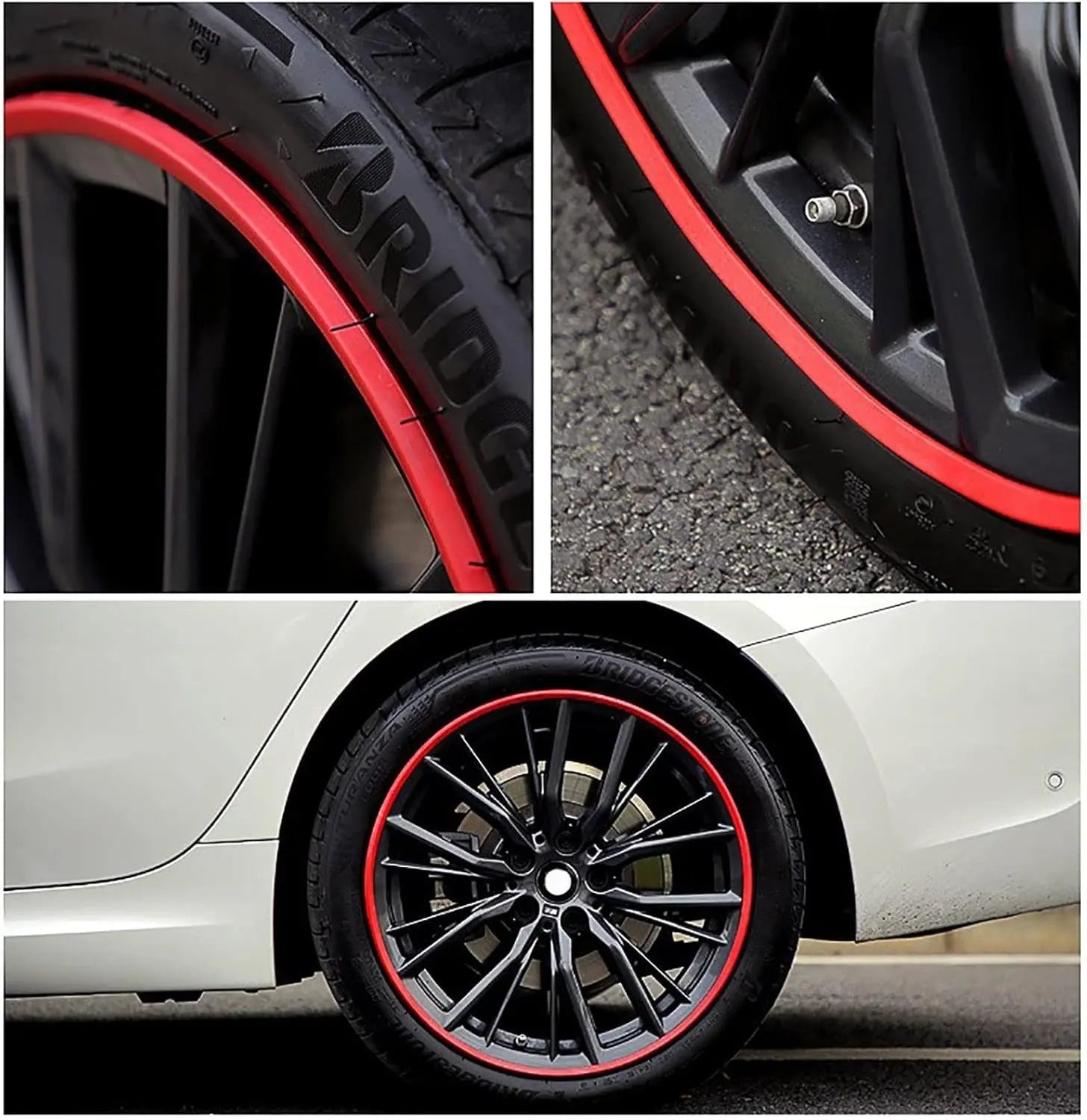 RimGuard Wheel Protector | Durable TPU, Easy Installation, Rim Guards - Hartwella
