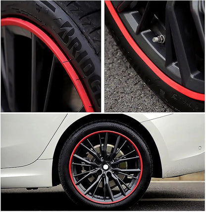 RimGuard Wheel Protector | Durable TPU, Easy Installation, Rim Guards - Hartwella