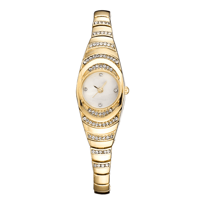 Rina Bracelet Watch for Women | Elegant Rhinestone Design, Durable Fit - Hartwella