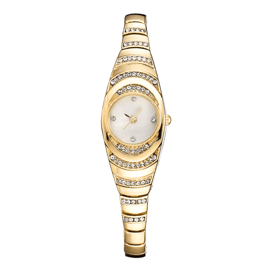 Rina Bracelet Watch for Women | Elegant Rhinestone Design, Durable Fit - Hartwella
