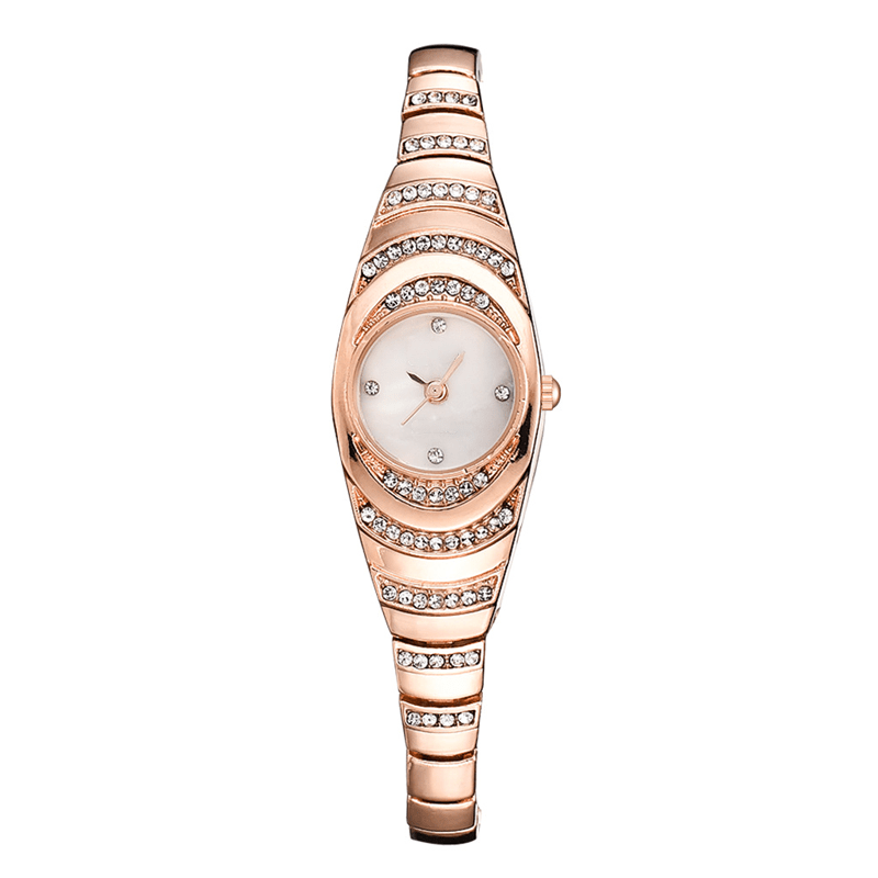 Rina Bracelet Watch for Women | Elegant Rhinestone Design, Durable Fit - Hartwella