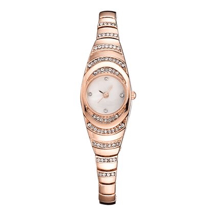 Rina Bracelet Watch for Women | Elegant Rhinestone Design, Durable Fit - Hartwella
