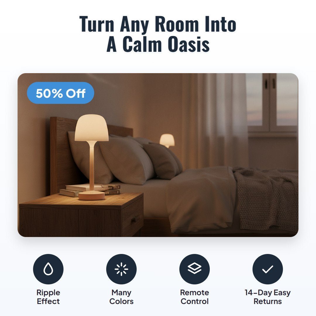 Ripplo™ Water Ripple Mood Light