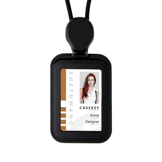 Rita ID Badge Holder | Retractable with Comfortable Lanyard - Hartwella