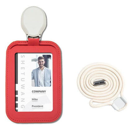 Rita ID Badge Holder | Retractable with Comfortable Lanyard - Hartwella