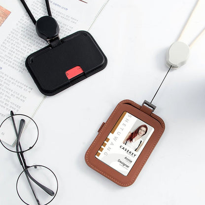 Rita ID Badge Holder | Retractable with Comfortable Lanyard - Hartwella