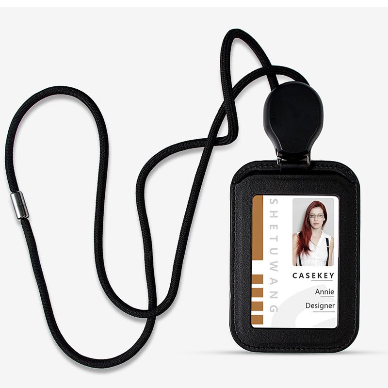 Rita ID Badge Holder | Retractable with Comfortable Lanyard - Hartwella