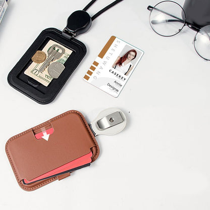 Rita ID Badge Holder | Retractable with Comfortable Lanyard - Hartwella