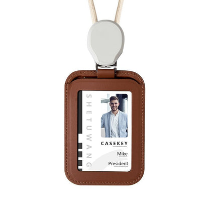 Rita ID Badge Holder | Retractable with Comfortable Lanyard - Hartwella