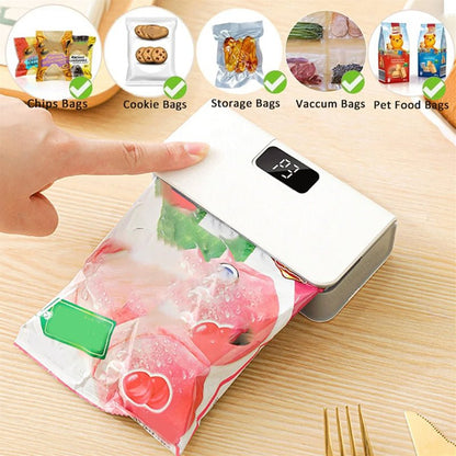 Robo Bag Sealer | USB - C Rechargeable, 6 Heat Settings - Hartwella