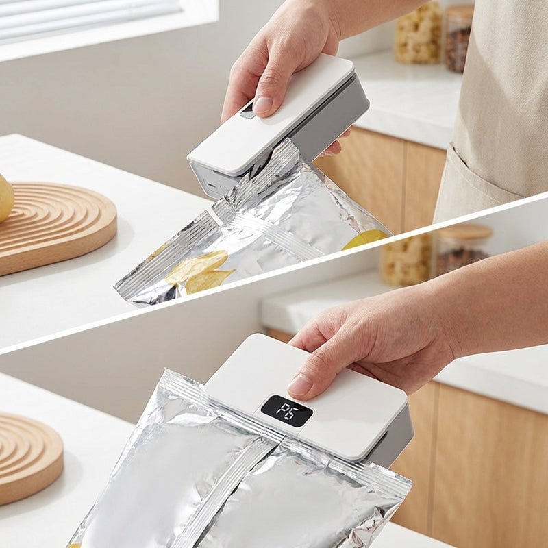 Robo Bag Sealer | USB - C Rechargeable, 6 Heat Settings - Hartwella
