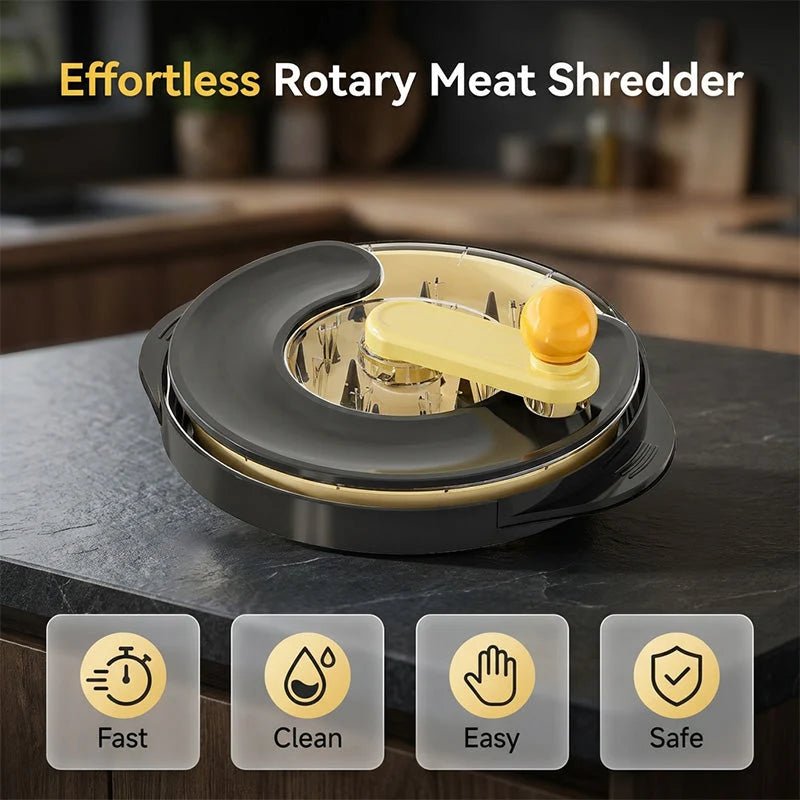 Rollo Chicken Shredder Tool | Effortless Rotary Action, Lightweight PP Material - Hartwella