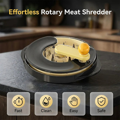 Rollo Chicken Shredder Tool | Effortless Rotary Action, Lightweight PP Material - Hartwella