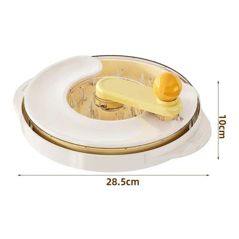 Rollo Chicken Shredder Tool | Effortless Rotary Action, Lightweight PP Material - Hartwella