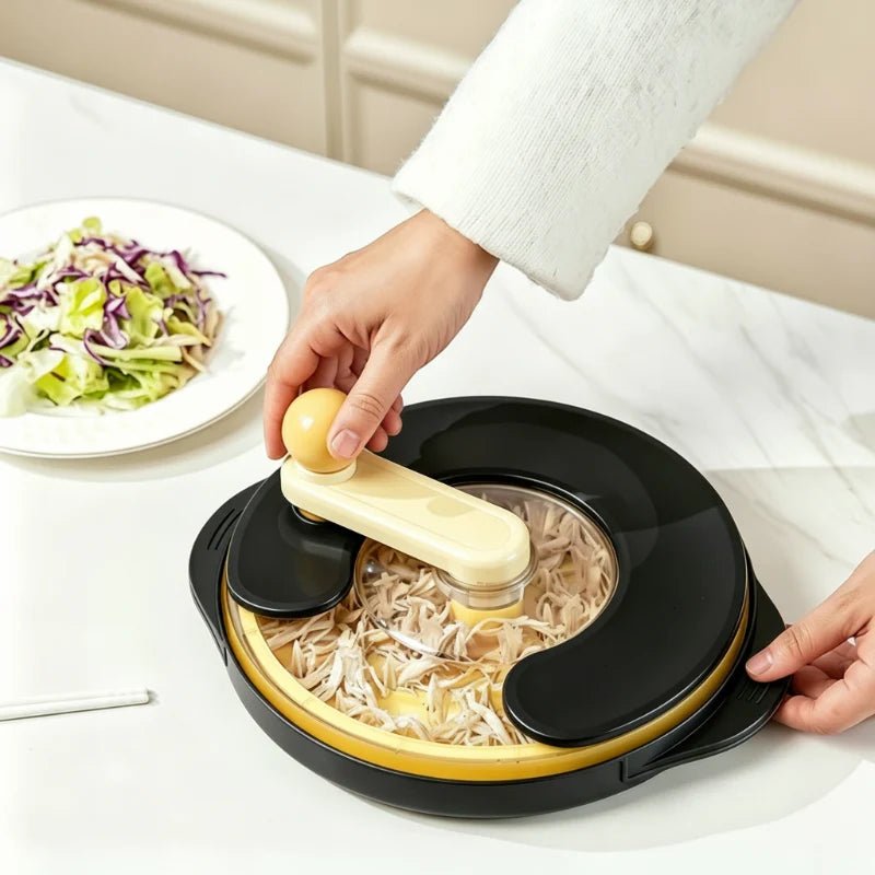 Rollo Chicken Shredder Tool | Effortless Rotary Action, Lightweight PP Material - Hartwella