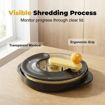 Rollo Chicken Shredder Tool | Effortless Rotary Action, Lightweight PP Material - Hartwella
