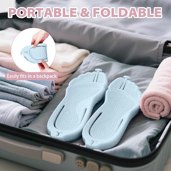 Rolo Foldable Travel Flip Flops | Quick - Dry, Non - Slip - Hartwella