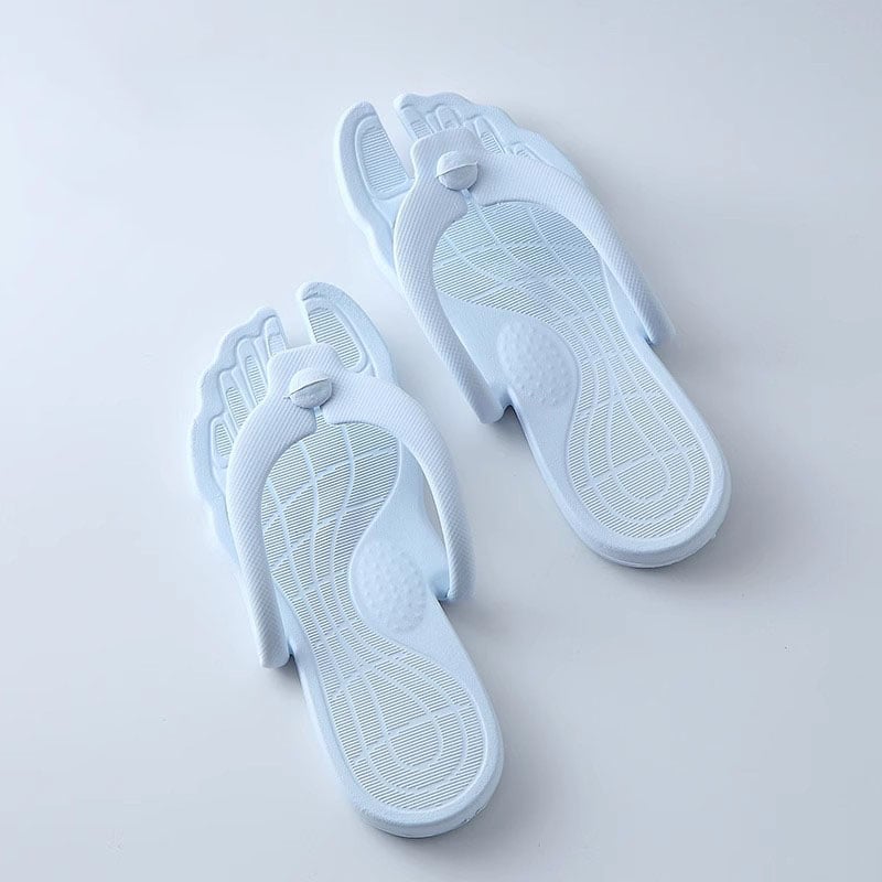 Rolo Foldable Travel Flip Flops | Quick - Dry, Non - Slip - Hartwella