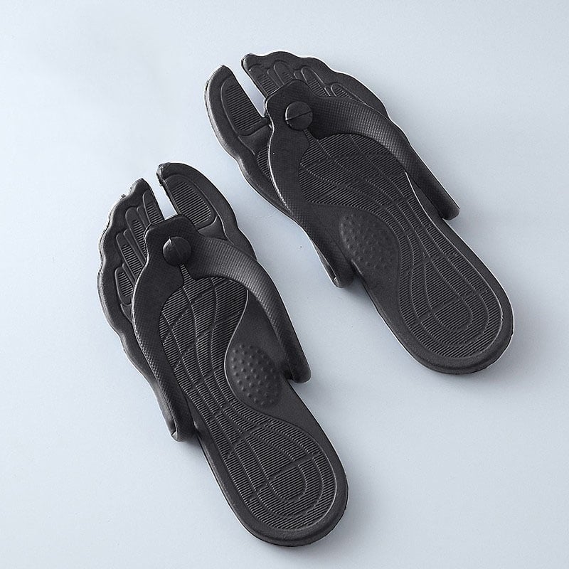 Rolo Foldable Travel Flip Flops | Quick - Dry, Non - Slip - Hartwella