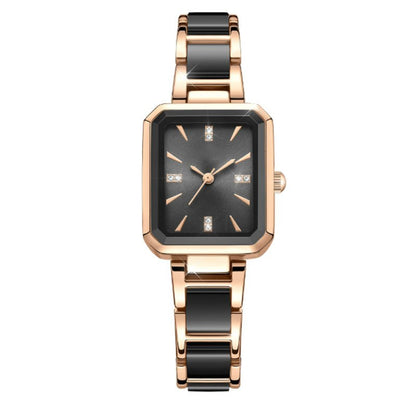 Rosa Women's Watch | Two-Tone Design, Adjustable Strap - Hartwella