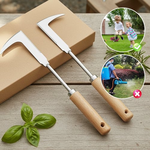 Rover Deep Root Weed Puller Tool | Stainless Steel, Ergonomic Handle - Hartwella