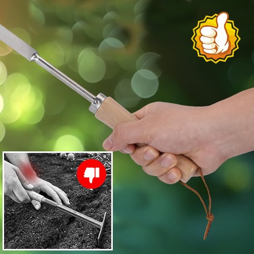 Rover Deep Root Weed Puller Tool | Stainless Steel, Ergonomic Handle - Hartwella
