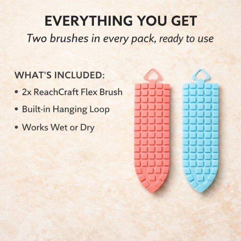 Rover Flexible Cleaning Brush | Versatile for Tight Spaces - Hartwella