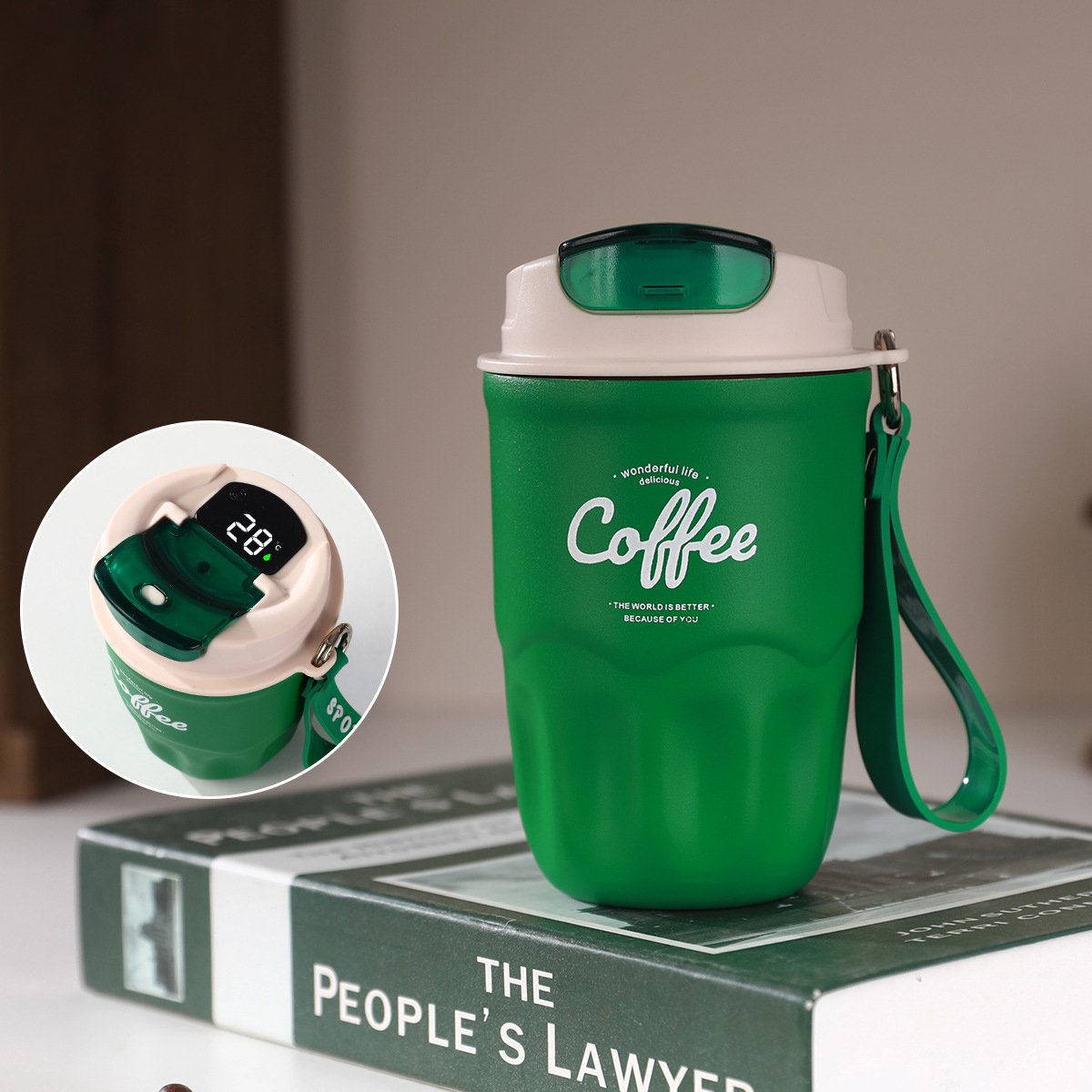 SavorGuard Coffee Flask | Insulated, Portable Design - Hartwella