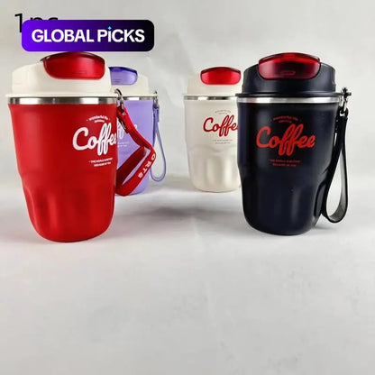SavorGuard Coffee Flask | Insulated, Portable Design - Hartwella