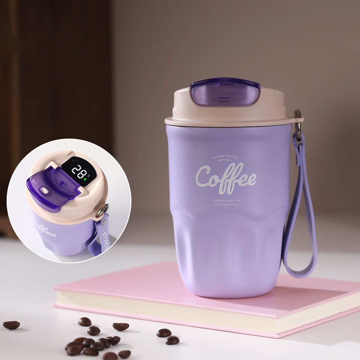 SavorGuard Coffee Flask | Insulated, Portable Design - Hartwella