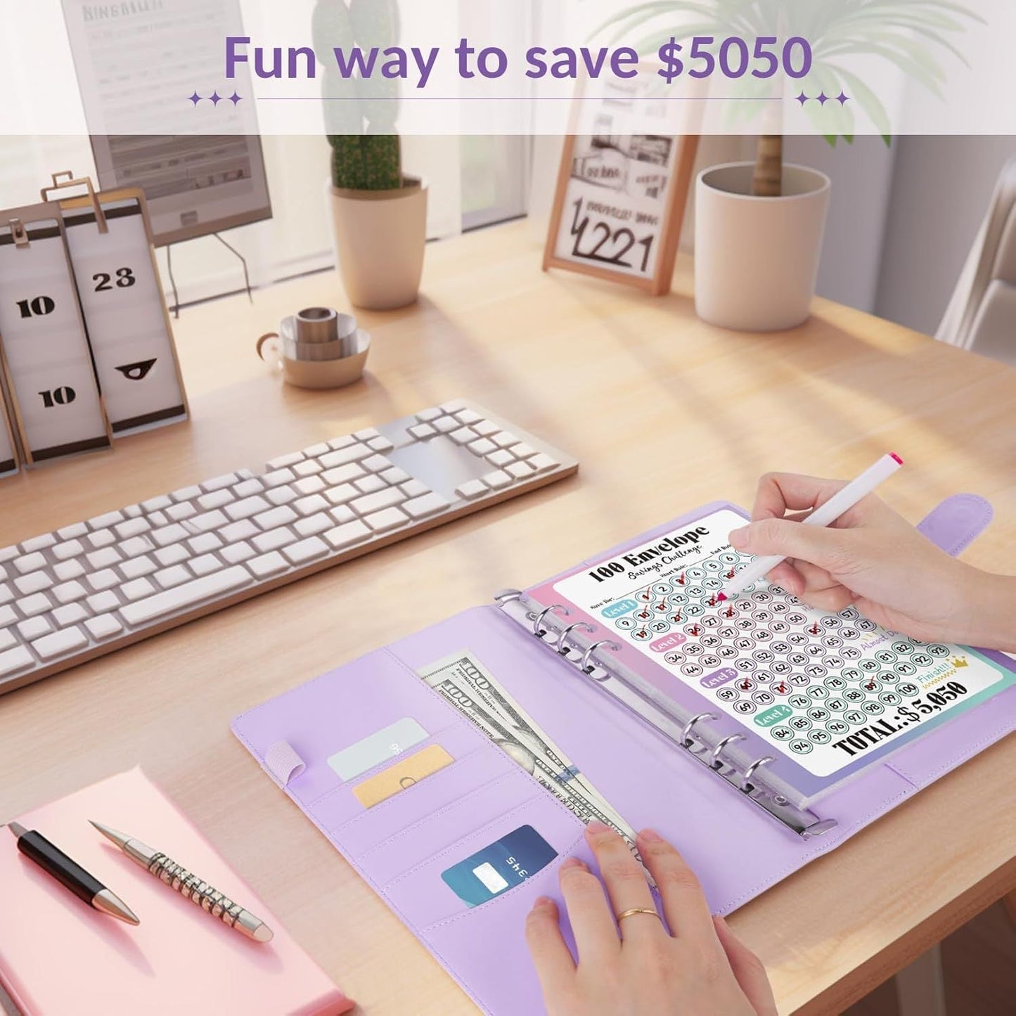 Savvy Savings Challenge Book | Engaging Weekly Money Saving Activities - Hartwella